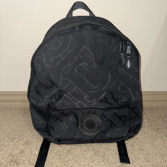 Burberry Monogram Jacquard Backpack - Picture 1 of 7